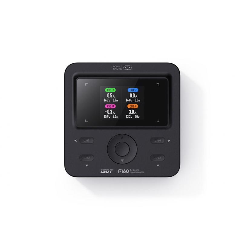 ISDT F160 4-slot AC/DC Quad Smart Charger
