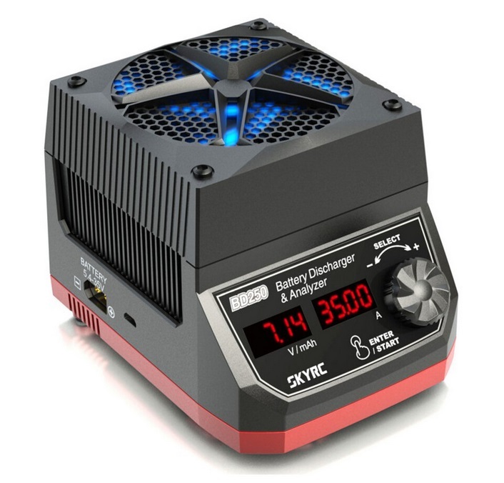 SkyRC BD250 250W 35A Battery Discharger & Analyzer