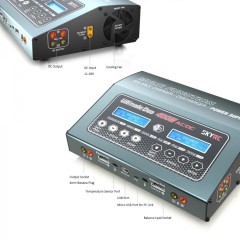 SkyRC D400 Ultimate Duo 400W AC DC Balance Charger Discharger Power Supply