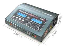 SkyRC D400 Ultimate Duo 400W AC DC Balance Charger Discharger Power Supply