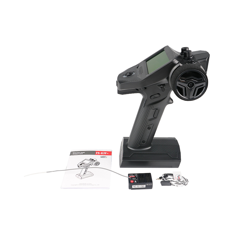 FlySky FS-G7P+ 2.4GHz 7CH ANT Protocol Radio Transmitter PWM/PPM/i-BUS/S.BUS Output + FS-R11P Receiver for RC Car Boat