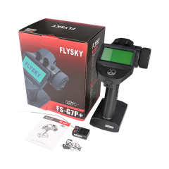 FlySky FS-G7P+ 2.4GHz 7CH ANT Protocol Radio Transmitter PWM/PPM/i-BUS/S.BUS Output + FS-R11P Receiver for RC Car Boat