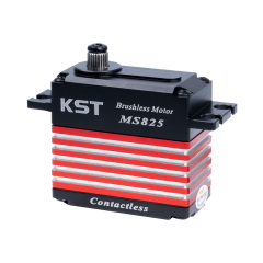 KST MS825 V8.0 HV Contactless Hall Sensors Brushless Servo 35Kgf.cm 0.11sec for Large Scale RC Planes