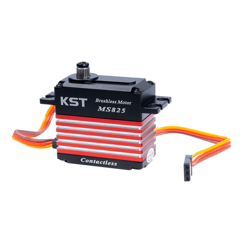 KST MS825 V8.0 HV Contactless Hall Sensors Brushless Servo 35Kgf.cm 0.11sec for Large Scale RC Planes