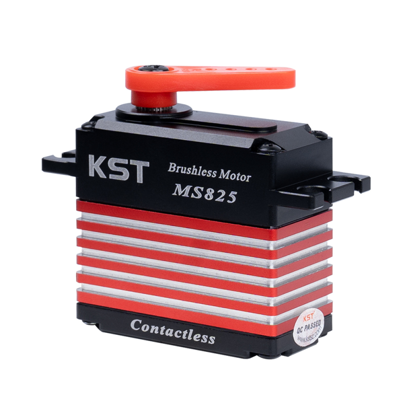 KST MS825 V8.0 HV Contactless Hall Sensors Brushless Servo 35Kgf.cm 0.11sec for Large Scale RC Planes