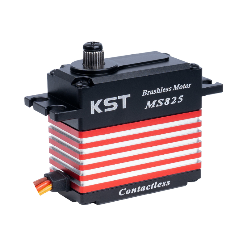 KST MS825 V8.0 HV Contactless Hall Sensors Brushless Servo 35Kgf.cm 0.11sec for Large Scale RC Planes