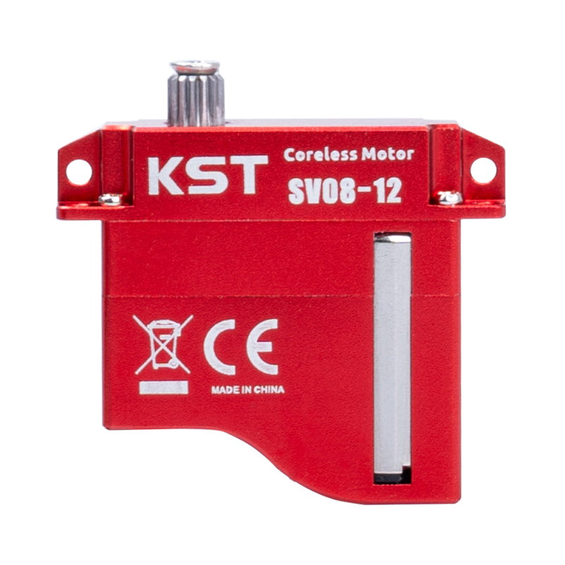 KST SV08-12 SHV 8.0Kgf.cm 0.09sec/60° Coreless Metal Gear Micro Servo for RC Helicopters & Gliders