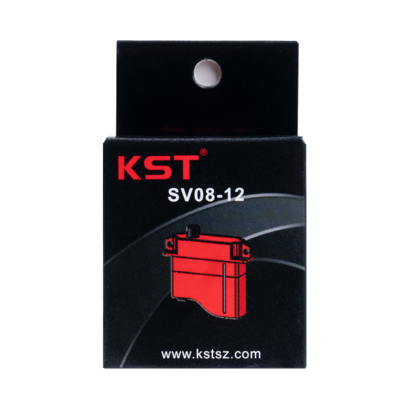 KST SV08-12 SHV 8.0Kgf.cm 0.09sec/60° Coreless Metal Gear Micro Servo for RC Helicopters & Gliders
