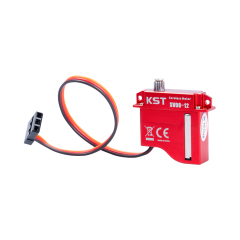 KST SV08-12 SHV 8.0Kgf.cm 0.09sec/60° Coreless Metal Gear Micro Servo for RC Helicopters & Gliders