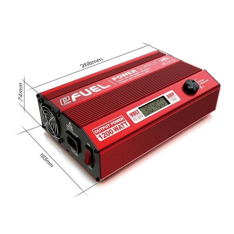 SkyRC eFUEL 1200W/50A Regulated Power Supply