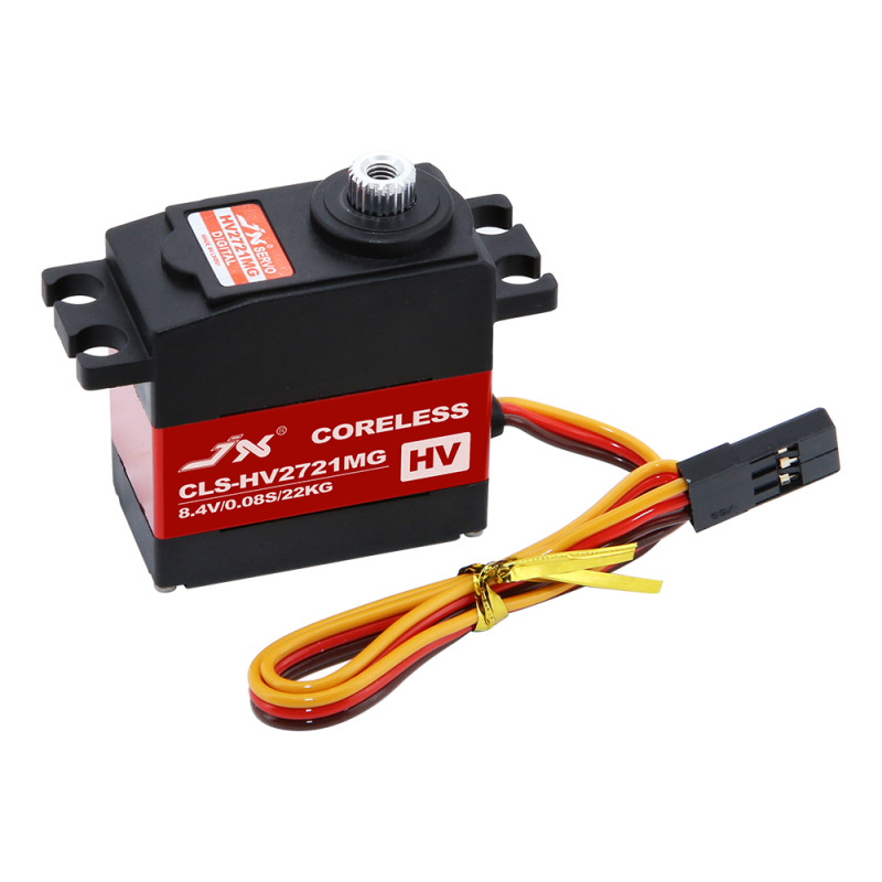 JX Servo CLS-HV2721MG 18KG 0.08 sec/60° HV Waterproof IP67 Coreless Digital  Servo