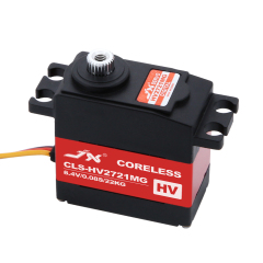 JX Servo CLS-HV2721MG 18KG 0.08 sec/60° HV Waterproof IP67 Coreless Digital  Servo
