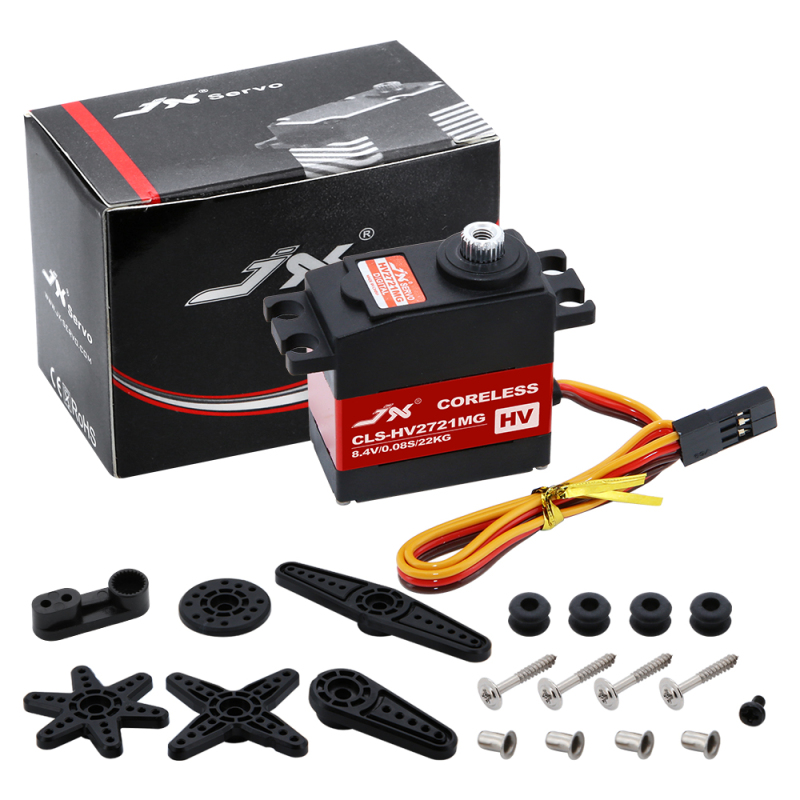 JX Servo CLS-HV2721MG 18KG 0.08 sec/60° HV Waterproof IP67 Coreless Digital  Servo