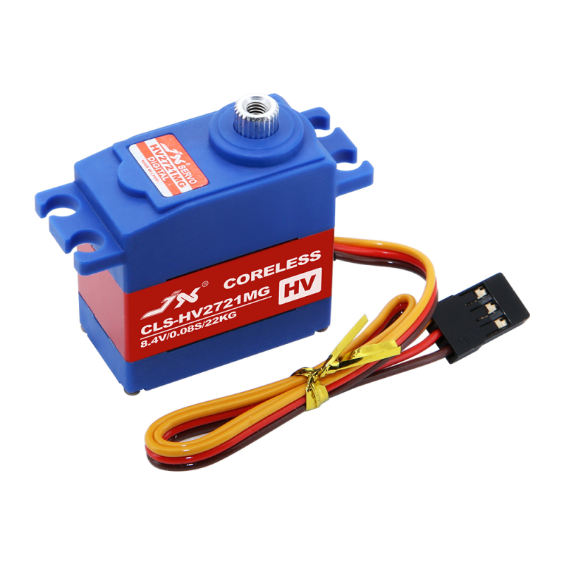 JX Servo CLS-HV2721MG 18KG 0.08 sec/60° HV Waterproof IP67 Coreless Digital  Servo