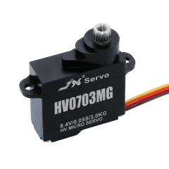 JX Servo PDI-HV0703MG 3KG 0.052sec/60° Coreless Digital HV Micro Servo
