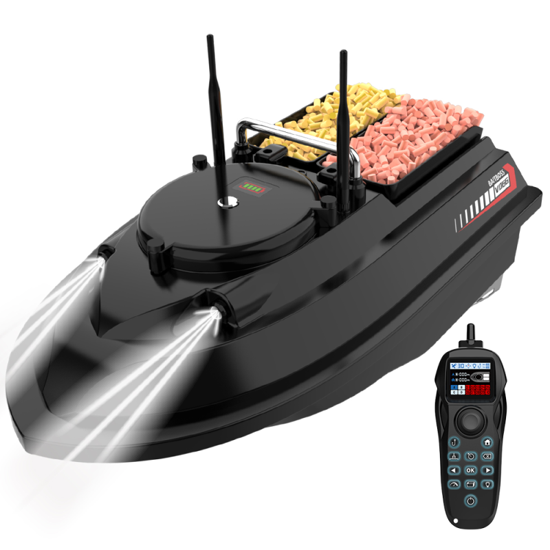 Flytec V066 GPS 12V 20A Brushless 1KM 20km/h 3 Hours Usage 3kg Load 200 GPS Points Auto Return RC Surfer Fishing Bait Boat