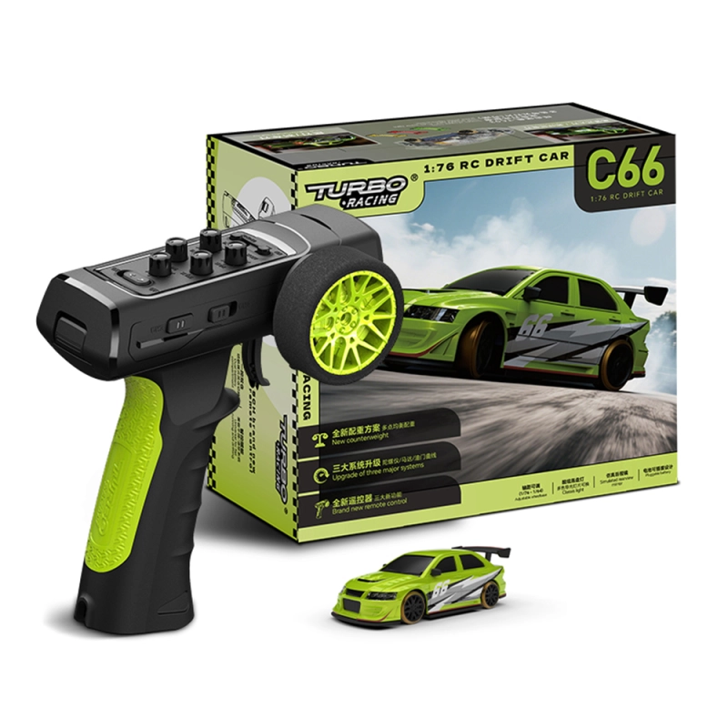 TurboRacing C66 1:76 Scale RC Drift Car with GYRO RTR