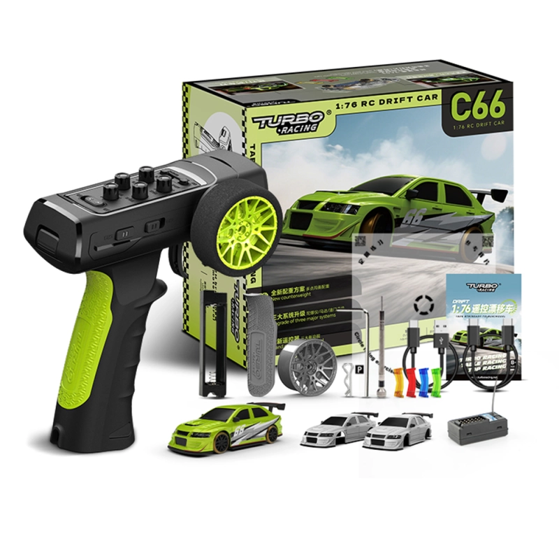 TurboRacing C66 1:76 Scale RC Drift Car with GYRO RTR