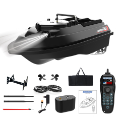 Flytec V066 GPS 12V 20A Brushless 1KM 20km/h 3 Hours Usage 3kg Load 200 GPS Points Auto Return RC Surfer Fishing Bait Boat