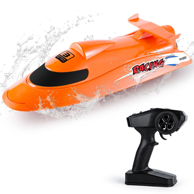 Flytec V009 30km/h High Speed Water Spray Pump Jet RC Racing Boats  With Self-righting