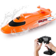 Flytec V009 30km/h High Speed Water Spray Pump Jet RC Racing Boats  With Self-righting