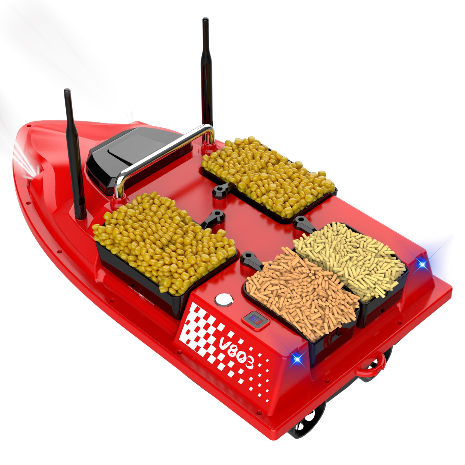 Flytec V803 500m Four Hoppers Independently Control Load Capacity