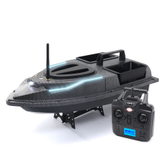 Flytec V900 GPS 40 Points 500m Dual Hoppers Auto Return RC Fishing Bait Boat  With Steering Light