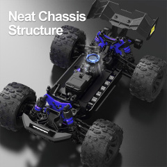 JIUSI MT14R  50mph Brushless 4WD Waterproof  1/14 RC Monster Truck with 3S Battery RTR