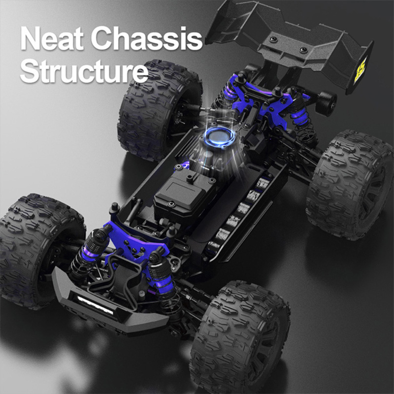 JIUSI MT14R  50mph Brushless 4WD Waterproof  1/14 RC Monster Truck with 3S Battery RTR