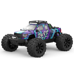 JIUSI PT14R  50mph Brushless 4WD Waterproof Remote Control Car 1/14 RC Monster Truck  with 3S Battery RTR