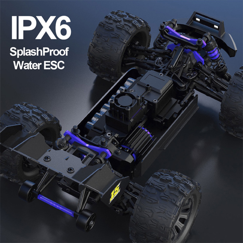 JIUSI MT14R  50mph Brushless 4WD Waterproof  1/14 RC Monster Truck with 3S Battery RTR