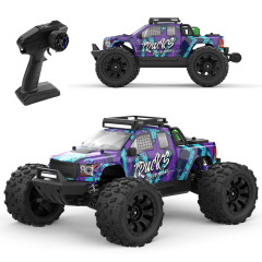 JIUSI PT14R  50mph Brushless 4WD Waterproof Remote Control Car 1/14 RC Monster Truck  with 3S Battery RTR