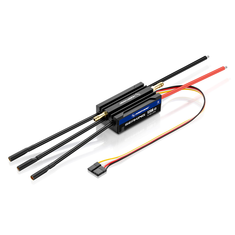 Hobbywing Seaking 120A / 90A / 60A / 30A V4 IP67 Waterproof Brushless ESC for RC Boat