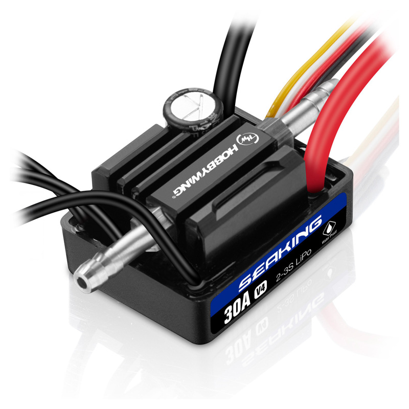 Hobbywing Seaking 120A / 90A / 60A / 30A V4 IP67 Waterproof Brushless ESC for RC Boat