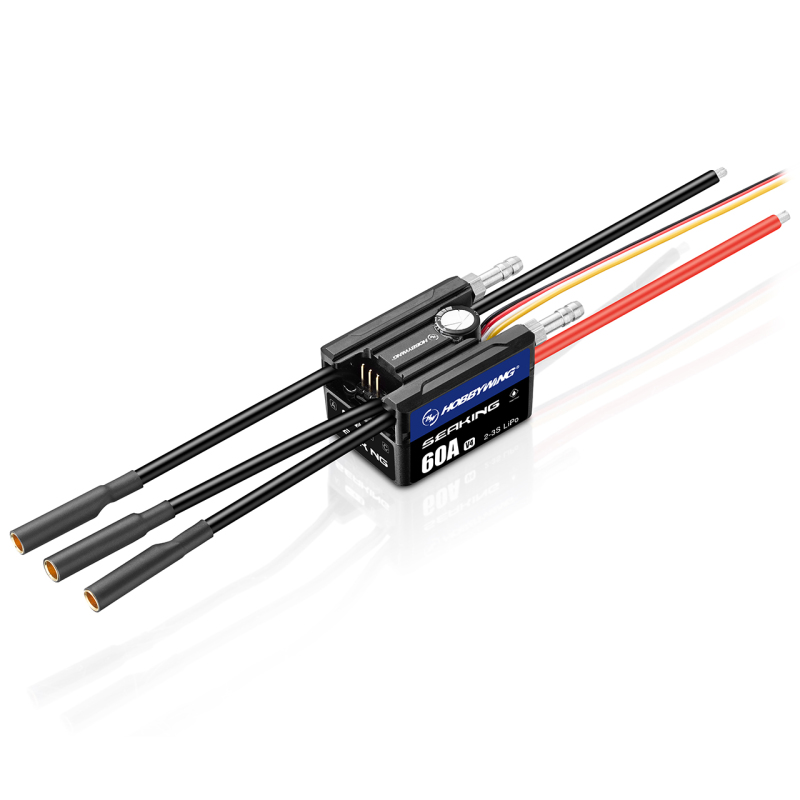 Hobbywing Seaking 120A / 90A / 60A / 30A V4 IP67 Waterproof Brushless ESC for RC Boat
