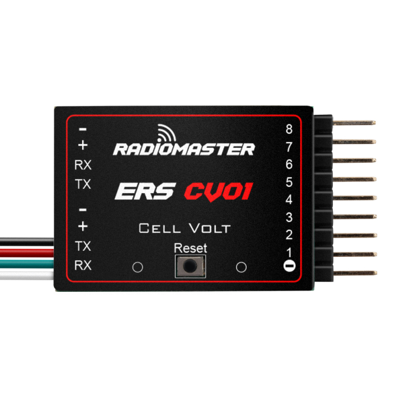 RadioMaster ERS-CV01 Precision Cell Voltage Sensor for compatible ExpressLRS PWM Receivers