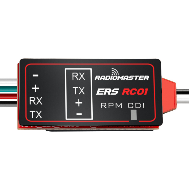 RadioMaster ERS-RC01 CDI Gas Engine Tachometer for Compatible ExpressLRS PWM Receivers
