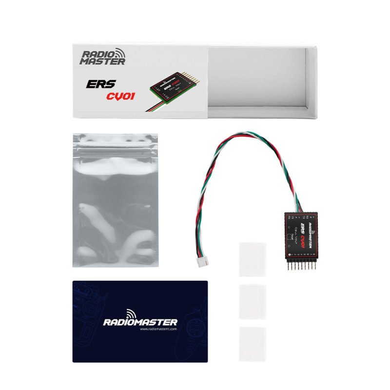 RadioMaster ERS-CV01 Precision Cell Voltage Sensor for compatible ExpressLRS PWM Receivers