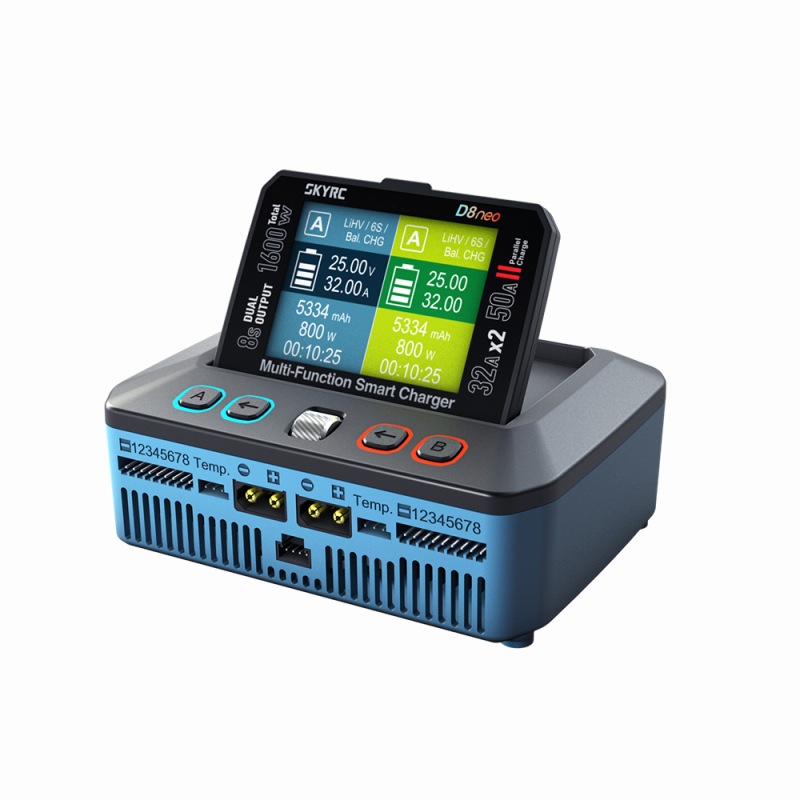 SkyRC D8neo 1600W Multi-Function Smart Charger
