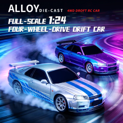 1:24 Scale Die-cast RC Car Toys