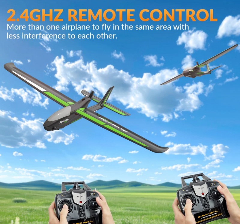 Volantex Ranger600 761-2  600mm Pusher RC Glider with Gyro RTF