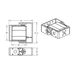 DSSERVO RDS3115 17kg.cm 0.14sec/60 Robot Servo