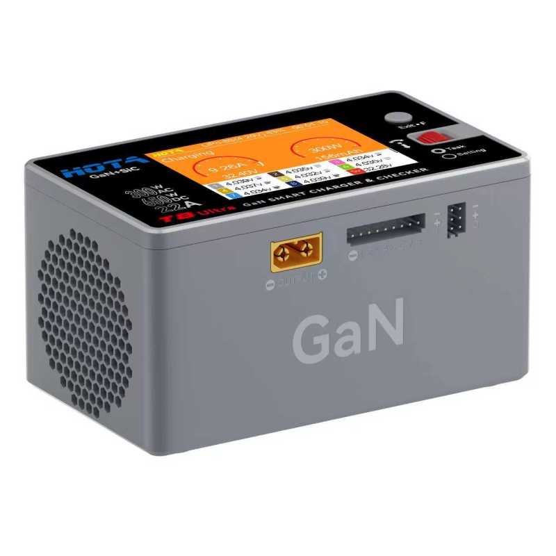 HOTA T8 Ultra 650W 1-8S AC/DC GaN Smart Charger