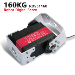 DSSERVO RDS51160-24V 185kg.cm 0.19sec/60 High Torque  Dual Shaft Digital RC Servos for Robotics