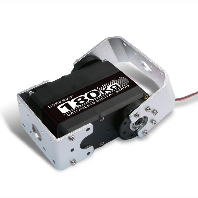DSSERVO RBLS53180 12V 24V Dual Axis Shaft  35kg.cm 0.19sec/60 Brushless Digital Robot Servo For Robot Arm