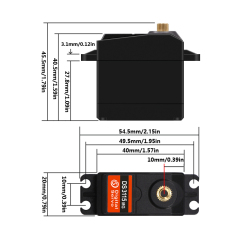 DSSERVO DS3115 15kg.cm 0.14sec/60 Digital RC Servos for RC Cars
