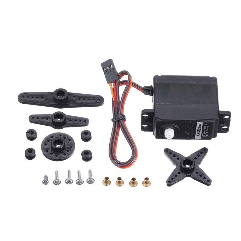DSSERVO AS3103PG 5.5kg 0.22sec/60 Analog Servo For RC Robots, Cars and Robotics