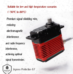 DSSERVO DES110 265kg/cm  0.16sec/60° 12V/24V High-Torque Digital Industrial Brushless Servo
