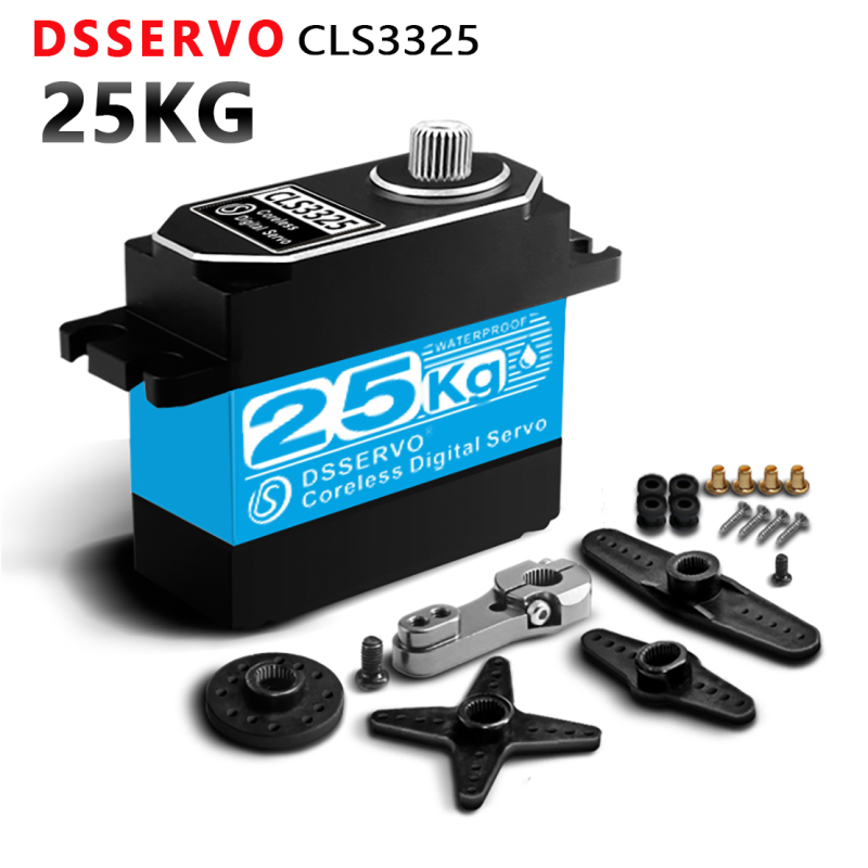 DSSERVO CLS3325 39kg.cm 0.06sec/60 Digital Coreless RC Servos for RC Cars and Robotics