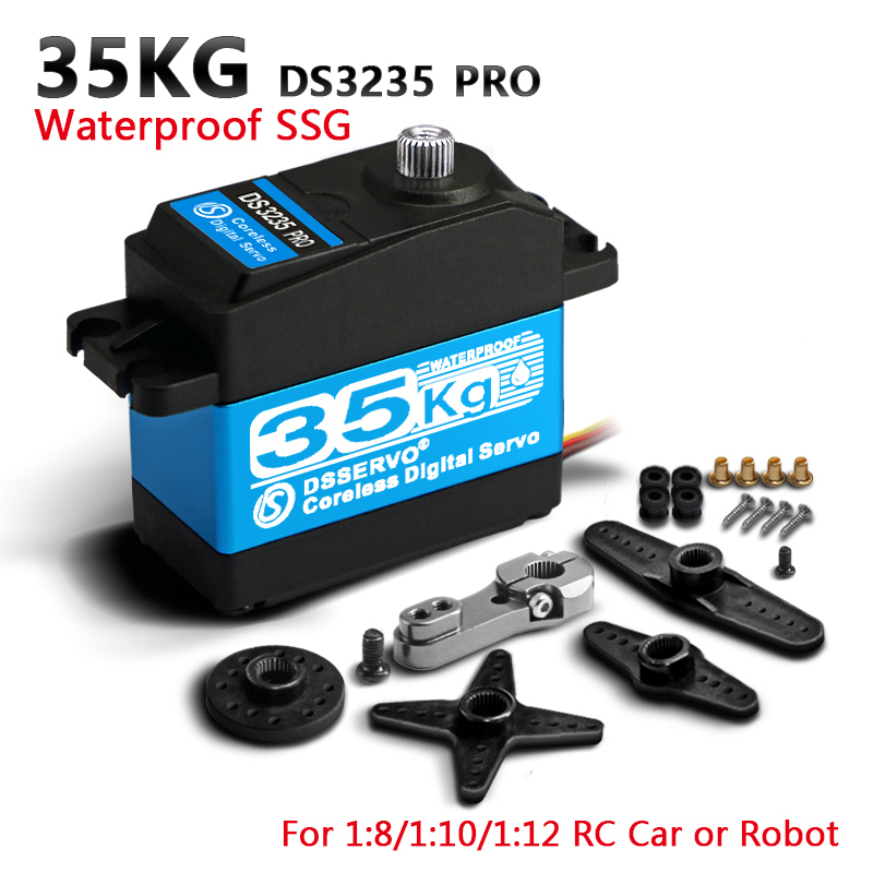 DSSERVO DS3235 PRO 45kg.cm 0.08sec/60 Digital Coreless RC Servos for RC Cars and Robotics